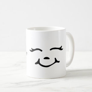 Was auch immer passiert behalte zu lächeln kaffeetasse