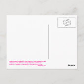 Was auch immer! Postkarte (Rückseite)
