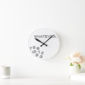 Was auch immer runde wanduhr (Zuhause)
