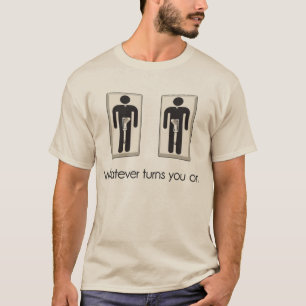 Was auch immer Sie auf homosexuellem männlichem T-Shirt