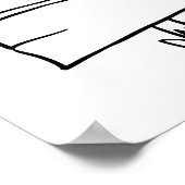 Was auch immer Sie suchen, es ist genau da drüben! Poster (Ecke)