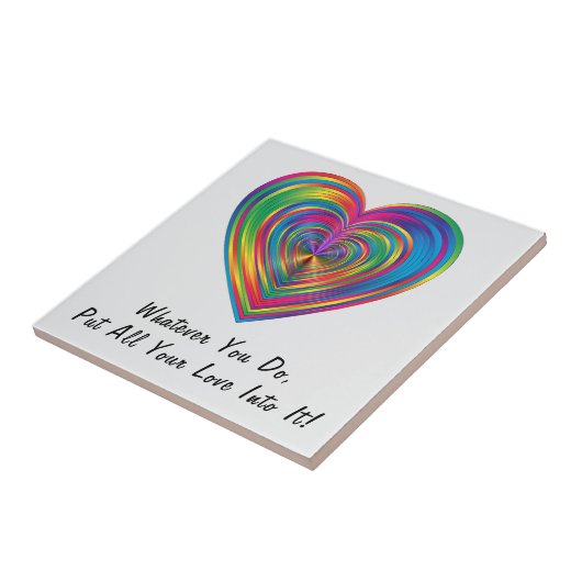 "Was auch immer Sie tun" Fliese (Seite)