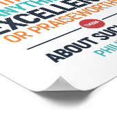 Was auch immer wahr ist, die Philippinen 4:8 Post Poster (Ecke)