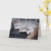 WAS AUCH IMMER WIR GEWOLLT HABEN - ES IST IHR GEBU KARTE (Gelbe Blume)