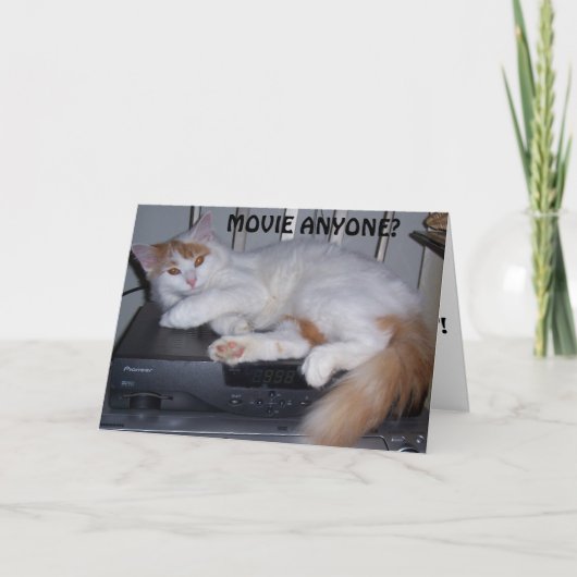 WAS AUCH IMMER WIR GEWOLLT HABEN - ES IST IHR GEBU KARTE (Vorderseite)