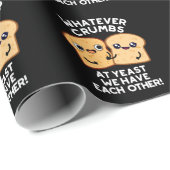 Was auch immer wir uns gegenseitig dunkle BG haben Geschenkpapier (Rolleneckpunkt)