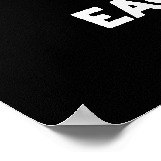 Was auch immer wir uns gegenseitig dunkle BG haben Poster (Ecke)