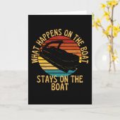 Was auf dem Schiff Bleibe Karte (Gelbe Blume)