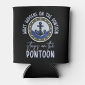 Was auf dem Steg bleibe Dosenkühler (Vorderseite)