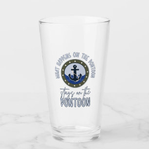 Was auf dem Steg bleibe Glas