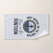 Was auf dem Steg bleibe Handtuch (Handtuch)