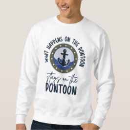 Was auf dem Steg bleibe Sweatshirt