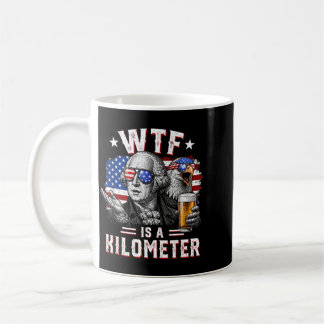 Was auf Erden ist ein Kilometer Lustiger 4. Juli U Kaffeetasse