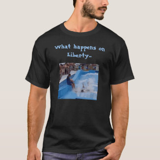 Was auf Freiheit… geschieht (dunkle Version) T-Shirt