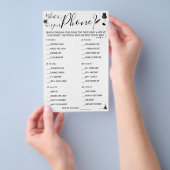 Was auf Ihrem Telefon ist | Duschspielkarte Flyer (Handgriff)