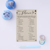 Was auf Ihrem Telefon ist | Duschspielkarte Flyer (Einzeln)