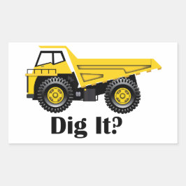 Was? - Aufkleber, glänzend Rechteckiger Aufkleber