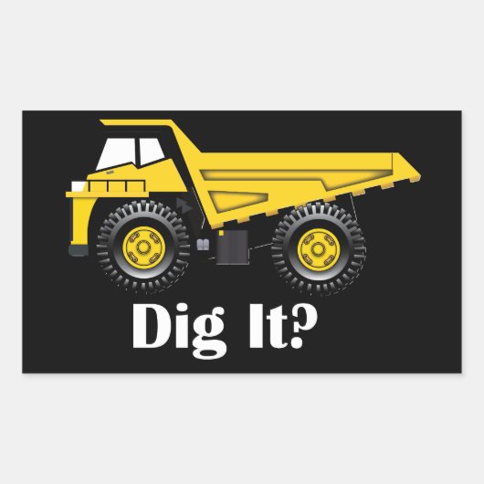 Was? - Aufkleber, glänzend Rechteckiger Aufkleber (Vorderseite)