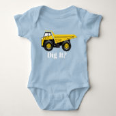 Was? -Baby Jersey Strampler (Vorderseite)