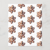 Was backt Weihnachtsgeschlecht Einladung (Rückseite)