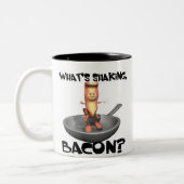 Was Bacon schüttelt Zweifarbige Tasse (Links)