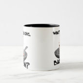Was Bacon schüttelt Zweifarbige Tasse (Mittel)