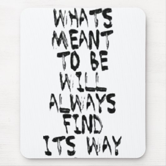 Was bedeutet wird, um Mousepad zu sein (Vorne)