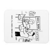 Was bei einem Nail-Bar zu trinken ist Magnet (Horizontal)