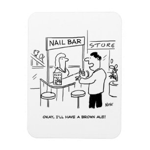 Was bei einem Nail-Bar zu trinken ist Magnet