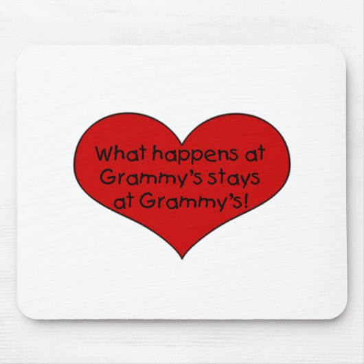Was bei Grammys geschieht, bleibe Mousepad (Vorne)