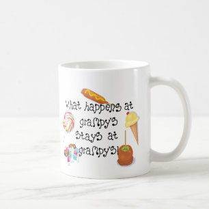 Was bei Grampys geschieht, bleibe bei Grampys! Kaffeetasse