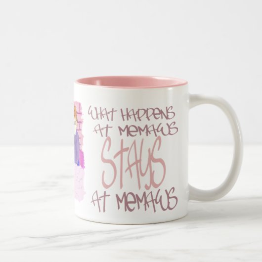 Was bei Memaws geschieht Zweifarbige Tasse (Rechts)