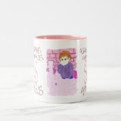 Was bei Memaws geschieht Zweifarbige Tasse (Mittel)