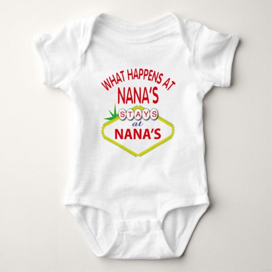Was bei Nana geschieht, bleibe an Nanas T - Shirt (Vorderseite)