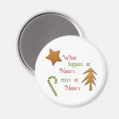 Was bei Nanas passiert Magnet (Vorderseite/Rückseite)