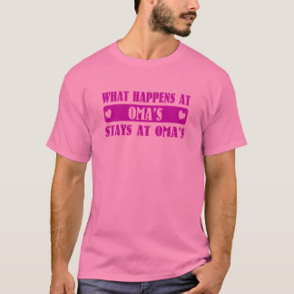 Was bei Omas geschieht T-Shirt