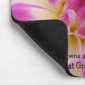 Was bei Omas Haus passiert, bleibt Mousepad (Ecke)