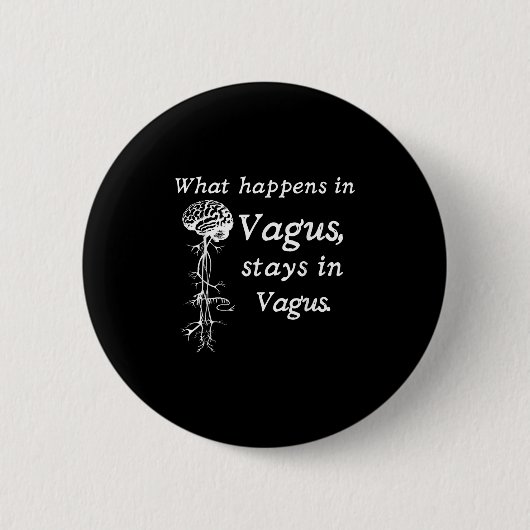 Was bei Vagus im Vagas Nervensystem Bleibe Button (Vorderseite)