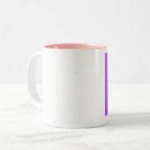 Was betrachten Sie? Zweifarbige Tasse (Vorderseite Links)