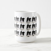 Was! Border Collie Kaffeetasse (VorderseiteRechts)