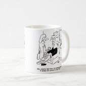 Was bringt Airbags zur Ehefrau fragend? Kaffeetasse (VorderseiteRechts)