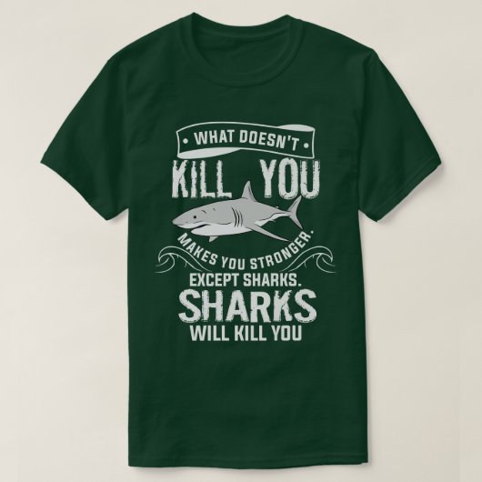Was bringt dich nicht um, dich stärker zu machen,  T-Shirt (Design vorne)
