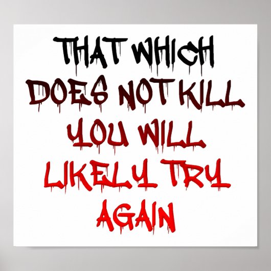 Was bringt dich nicht zum Witzbold Poster (Vorne)