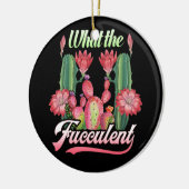 Was Cactus succulents Pflanze Gartenarbeit antreib Keramik Ornament (Links)