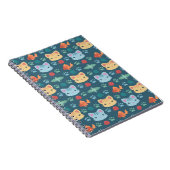 Was Cool ist, Kitty Cat in Blau und Gelb Notizblock (Rechte Seite)