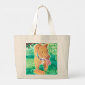 Was D’ya Gemein Sie müde sind Jumbo Stoffbeutel (Rückseite)