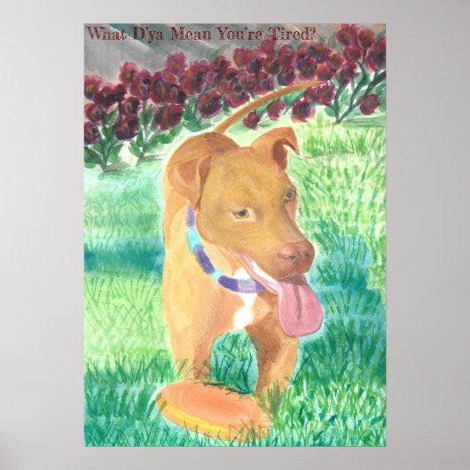 Was D’ya Gemein Sie sind müde? Poster (Vorne)