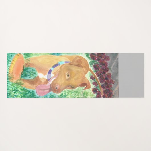 Was D’ya Gemein Sie sind müde? Yogamatte (Rückseite (Horizontal))