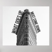 Was dabei herauskommt, muss ein Börsenplakat sein Poster (Vorne)