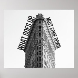 Was dabei herauskommt, muss ein Börsenplakat sein Poster